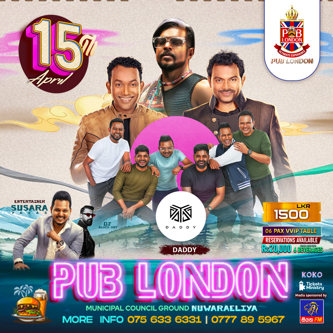 PUB LONDON NUWARA ELIYA 15TH APRIL
