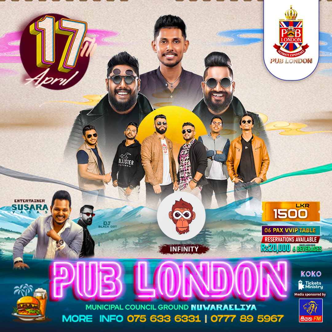 PUB LONDON NUWARA ELIYA 17TH APRIL