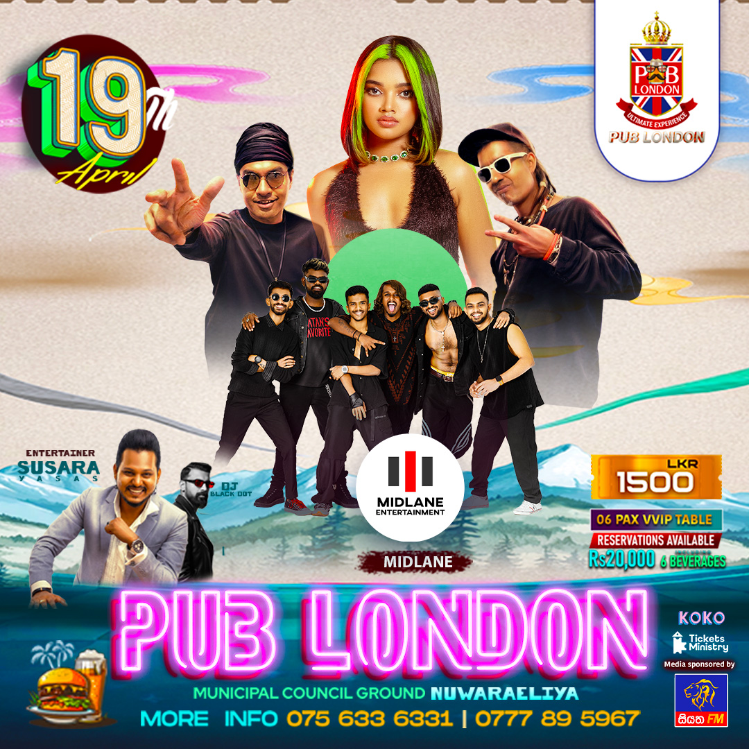 PUB LONDON NUWARA ELIYA 19TH APRIL